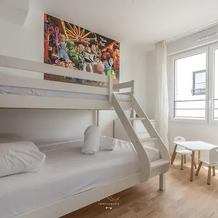Disneyland-paris 11pers, 2parkings, Wifi, Daire *